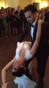 Bahar and Siamak wedding dance