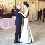 first dance at the wedding