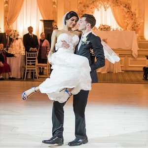 First dance as a husband and wife.