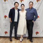 wedding dance selfie with George