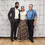 picture with choreographer of wedding first dance